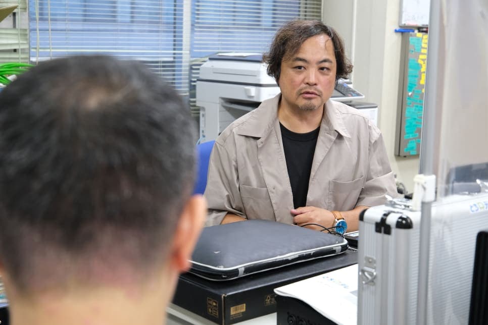 とちぎテレビの満田氏