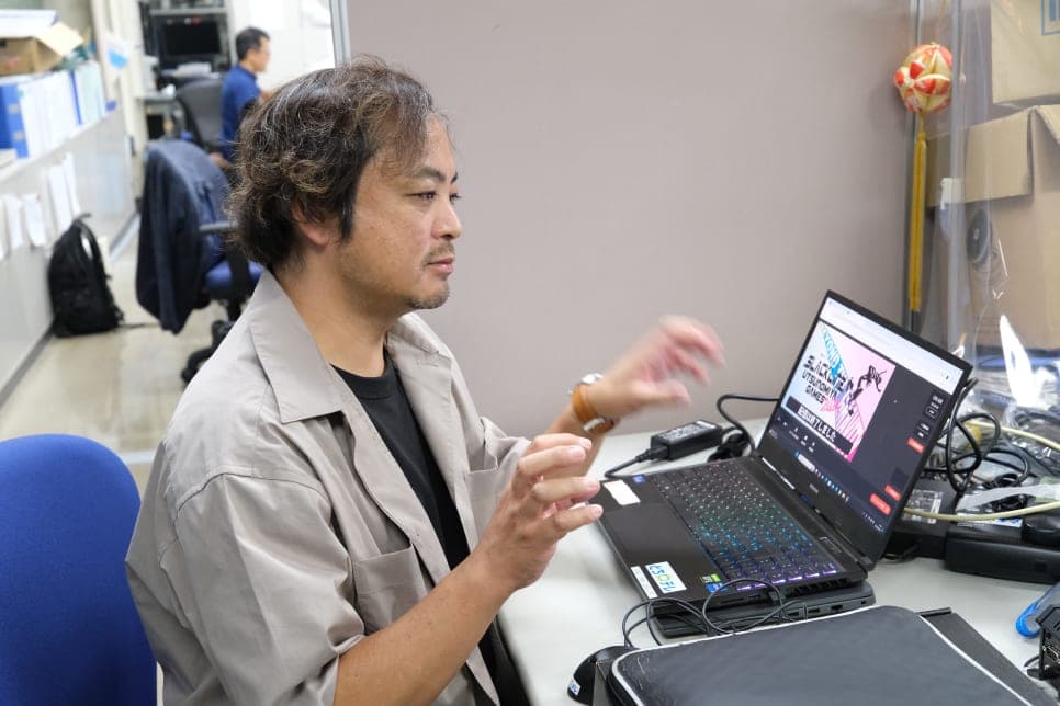 とちぎテレビの満田氏